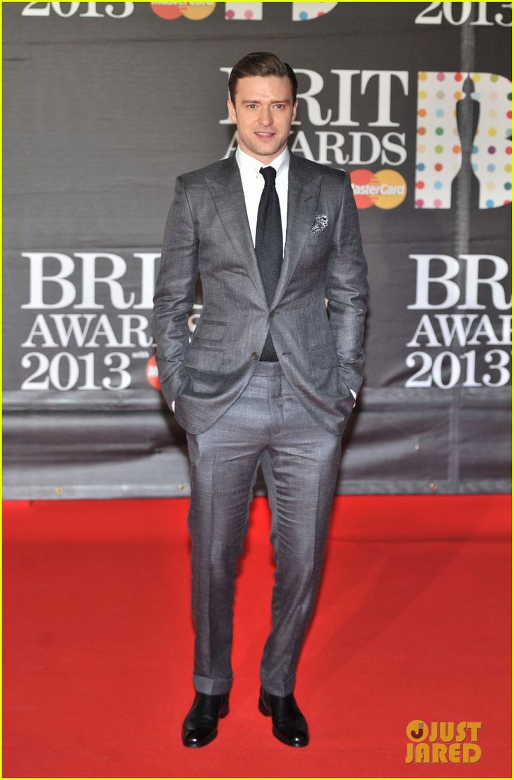 Justin Timberlake | BRIT Awards 2013 Red Carpet | Justin timberlake, Brit awards, Tom ford suit