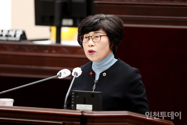 장성숙 시의원.(사진제공 인천시의회)