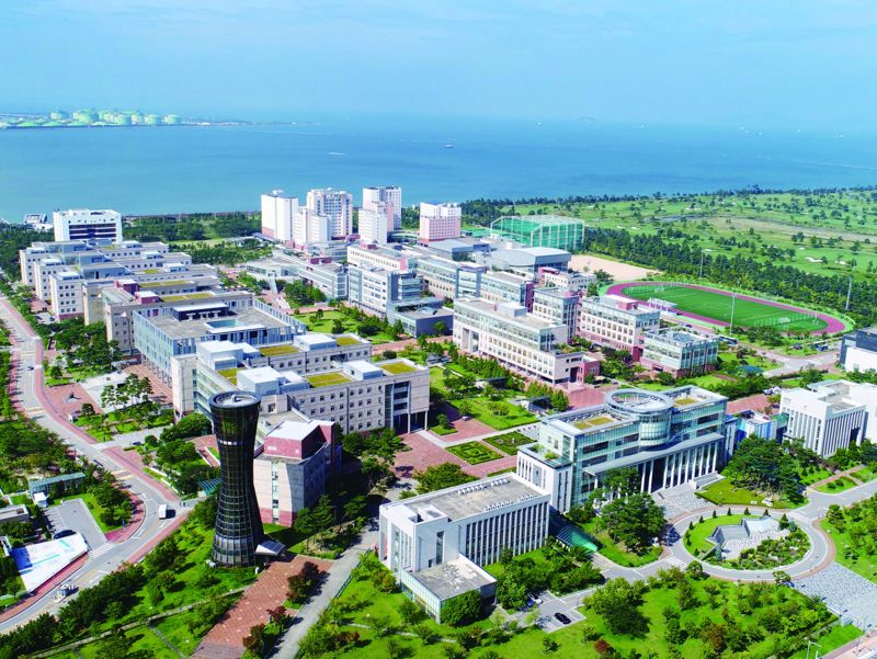 인천대학교는 2025학년도 정시모집(가/나/다군) 경쟁률이 최근 3개년 내 최고인 전체 평균 6.72대 1을 나타냈다. 인천대 송도캠퍼스 전경. 인천대 제공.