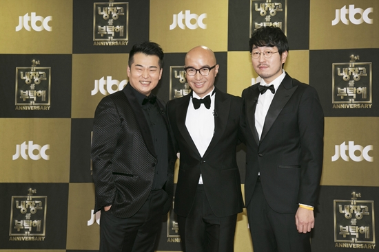 냉장고를 부탁해 이원일 홍석천 박준우, 스마트 셰프들의 블랙 수트 멋내기 [포토]