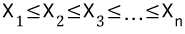 \\\\combi _{ 1 }{ X }\\\\le \\\\combi _{ 2 }{ X }\\\\le \\\\combi _{ 3 }{ X }\\\\le ...\\\\le \\\\combi _{ n }{ X }