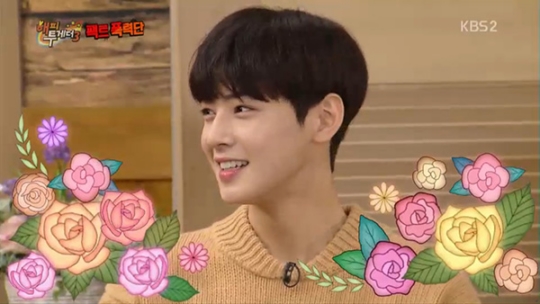 아스트로 차은우, ’해피투게더’서 얼굴 천재의 암기 노트로 ‘여심 저격’